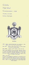 1968 Commencement Program