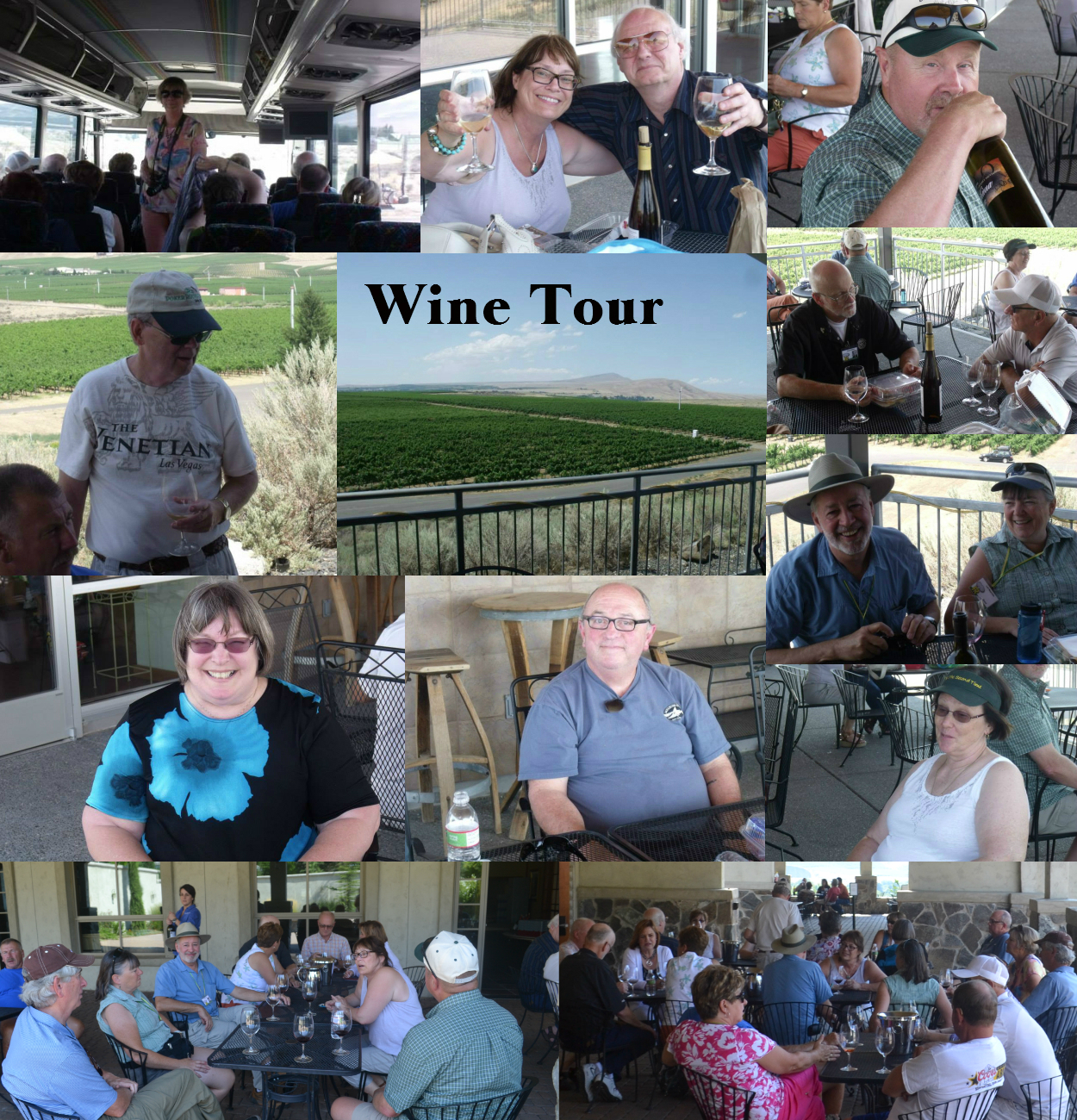 Wine Tour Collage
